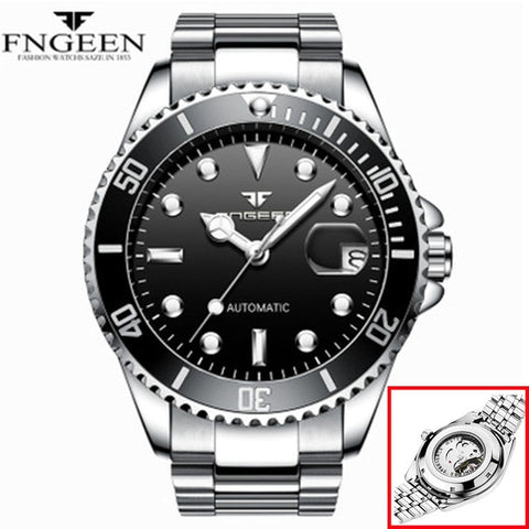 Men High Quality Mens Watches Top Brand Luxury Quartz Watch Full Steel Diamond Male Clock Date Week Waterproof Gold Wristwatch