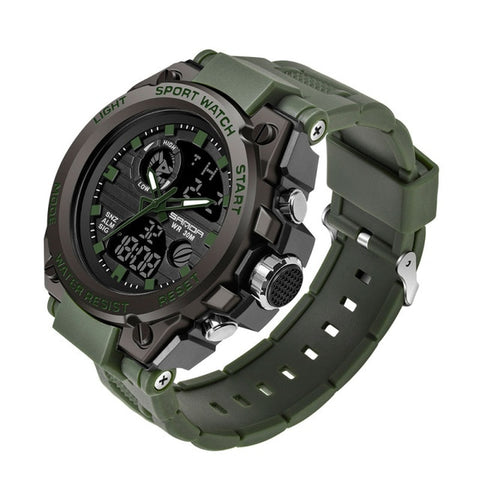 2019 Newest men's watch sport  multi-function waterproof digital watch men's military outdoor sports watch men relogio masculino