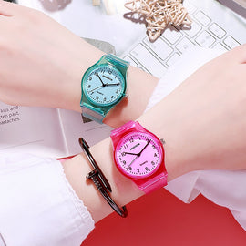 Wrist watches for kids children watch kid Casual Pure Color Fashion Silicone watch children Gift For Girls JBRL relogio infantil