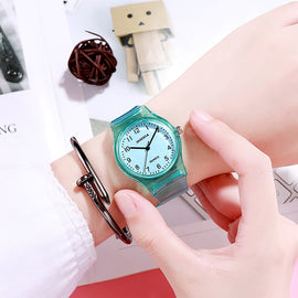 Wrist watches for kids children watch kid Casual Pure Color Fashion Silicone watch children Gift For Girls JBRL relogio infantil