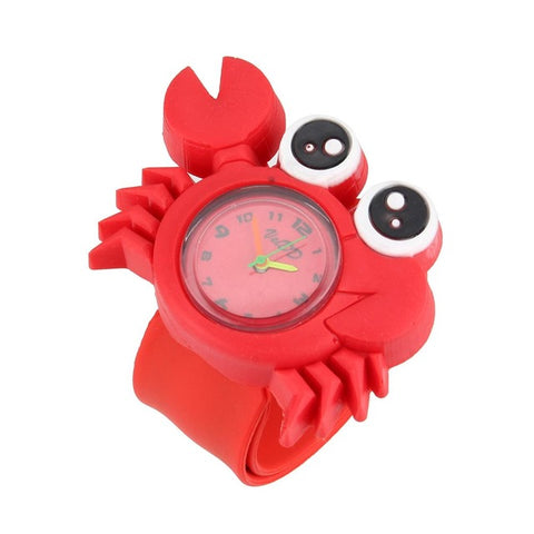 New style Cute Animal 3D Cartoon Silicone Band Bracelet Children's Wristband Watch Toy Clock For cool Girls Boys Baby Kids Gifts