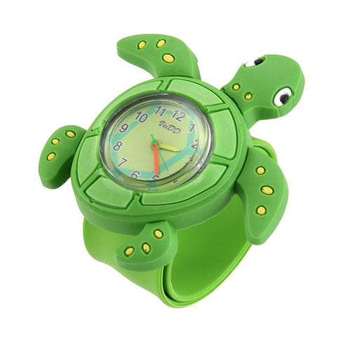 New style Cute Animal 3D Cartoon Silicone Band Bracelet Children's Wristband Watch Toy Clock For cool Girls Boys Baby Kids Gifts