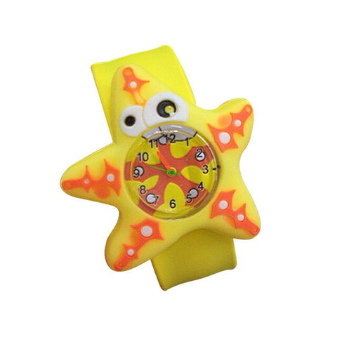 New style Cute Animal 3D Cartoon Silicone Band Bracelet Children's Wristband Watch Toy Clock For cool Girls Boys Baby Kids Gifts