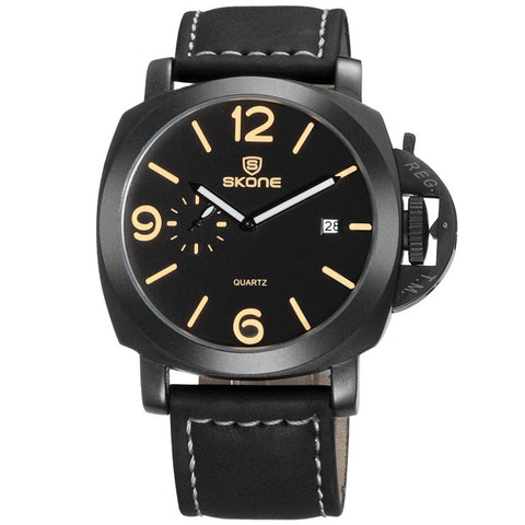 Fashion Luxury Brand Sport Watch Men Waterproof Quartz Leather Military Wrist Watch Men Army Clock Male relojes hombre hodinky