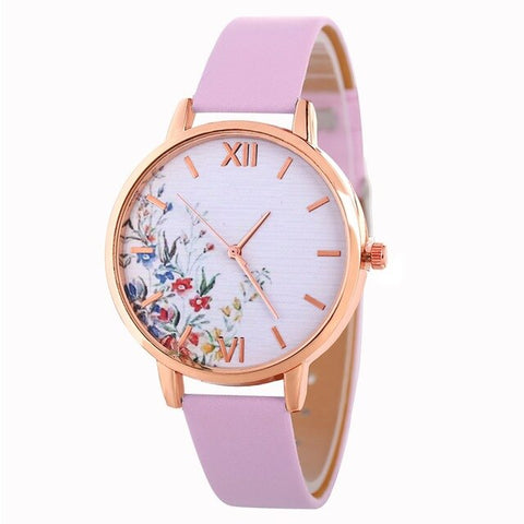 2018 Top Brand Lady's Wooden Side Belt Quartz Watch Business Lady Watch Gift Clock reloj mujer saat relogio zegarek damski