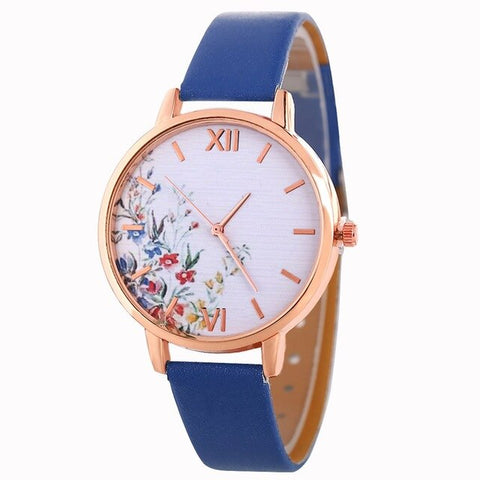 2018 Top Brand Lady's Wooden Side Belt Quartz Watch Business Lady Watch Gift Clock reloj mujer saat relogio zegarek damski