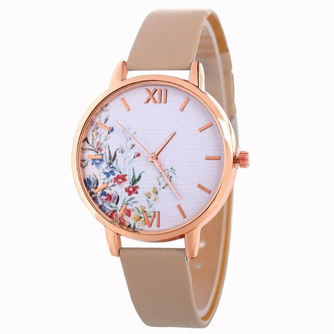 2018 Top Brand Lady's Wooden Side Belt Quartz Watch Business Lady Watch Gift Clock reloj mujer saat relogio zegarek damski