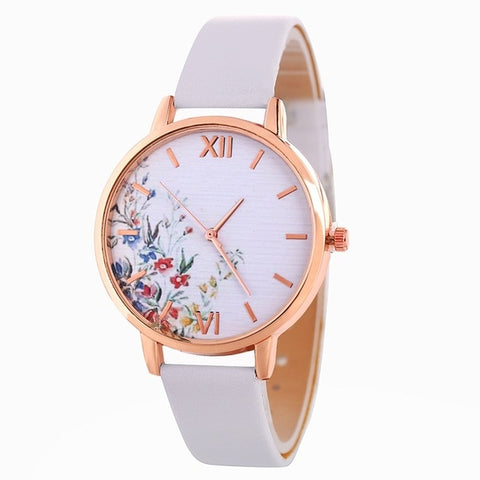 2018 Top Brand Lady's Wooden Side Belt Quartz Watch Business Lady Watch Gift Clock reloj mujer saat relogio zegarek damski