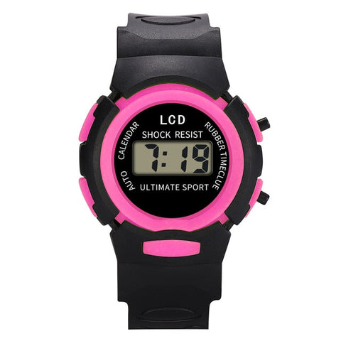 Sport Student Children Watch Kids Watches Boys Girls Clock Child LED Digital Wristwatch Electronic Wrist Watch for Boy Girl Gift