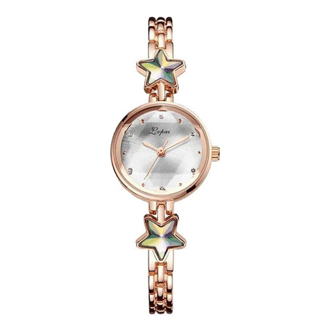 Fashion Women Ladies Watch Raised Dial Star Strap Quartz Bracelet Watch horloges vrouwen relojes mujer reloj de mujer kadin saat