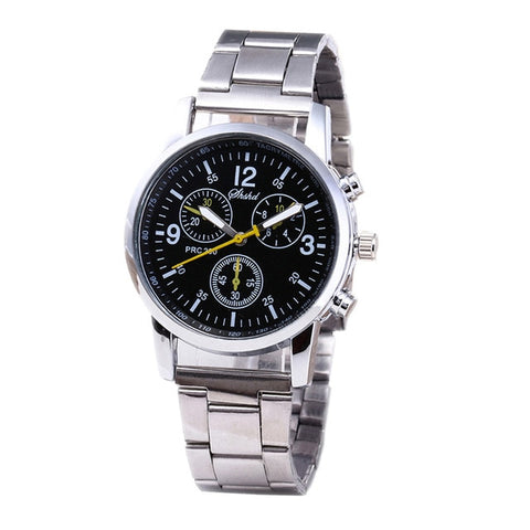 New Reloj Mojer Watch Men Military Quartz Watches Men Watch Steel Strap Male Clock Wristwatch Relogio Masculino montre homme #A