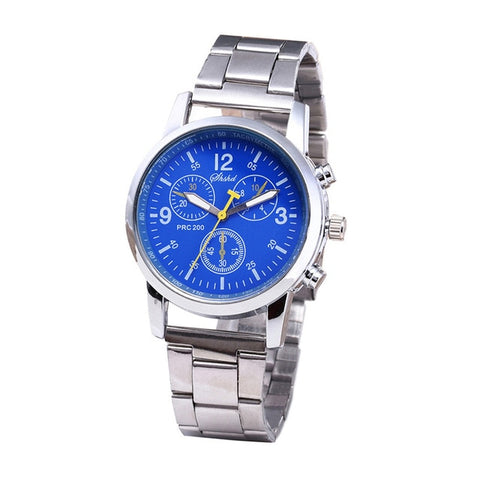 New Reloj Mojer Watch Men Military Quartz Watches Men Watch Steel Strap Male Clock Wristwatch Relogio Masculino montre homme #A