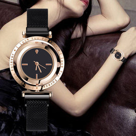 WJ-8911 Luxury Women Watches Magnetic Female Clock relogio feminino Quartz Wristwatch Fashion Ladies Wrist Watch reloj mujer