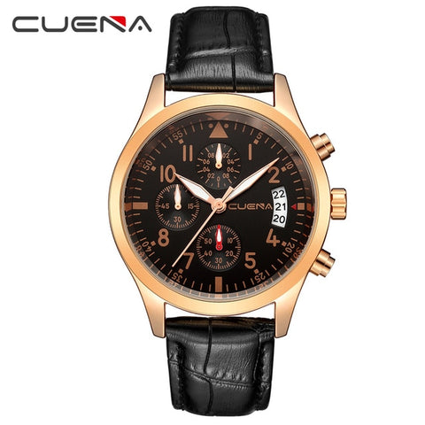 CURREN Mens Watches Top Brand Luxury Sport Quartz-Watch Leather Strap Clock Men Waterproof Wristwatch Relogio Masculino