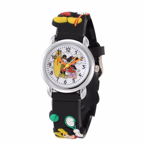 Children's Watches 3D Superman Cartoon Watch Casual Boys Sports Quartz Watches Kids Wristwatch Clock relogio montre enfant saat