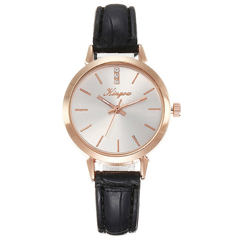 Best selling Women's Watches Red Leather Brand Strap Womens Watches Luxury Brand Ladies Watch Famale Clock Zegarek Damski Relogi