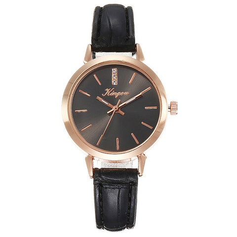 Best selling Women's Watches Red Leather Brand Strap Womens Watches Luxury Brand Ladies Watch Famale Clock Zegarek Damski Relogi