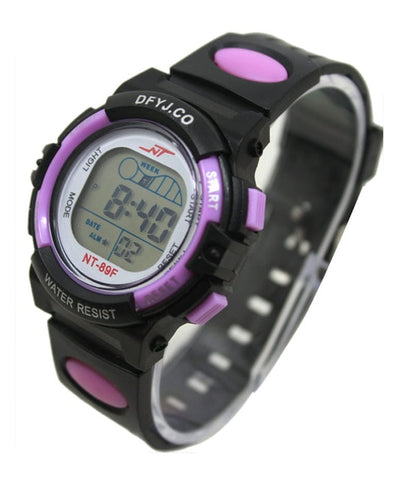 Girl Boy LED Light Wrist Watch Alarm Date Digital Multifunction Sport Dress watch gifts for Children kids clock sport watch