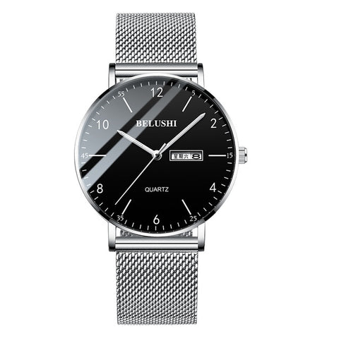 BELUSHI Watches Men Clock Top Brand Luxury Mens Watches Fashion Casual Business Wrist Watch for Man Hour Male Simple Men's Watch