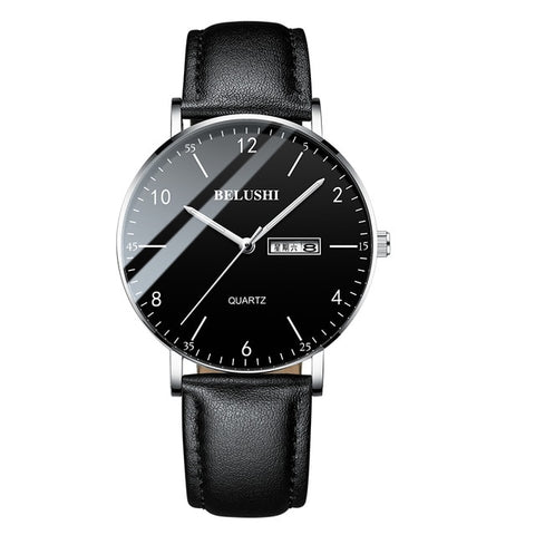 BELUSHI Watches Men Clock Top Brand Luxury Mens Watches Fashion Casual Business Wrist Watch for Man Hour Male Simple Men's Watch