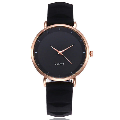 2019 Women's Watches silver For Women Stylish Ladies Clock wristwatch Simple Black white whatch zegarek damski montre femme