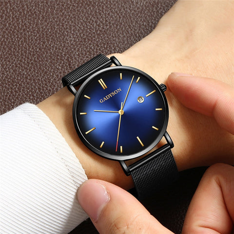 Hot Sale Men Watch Women 2019 Calendar Famous Wrist Watch Unique Male Clock Mens Fashion Quartz Wristwatches Luxury  And Simple