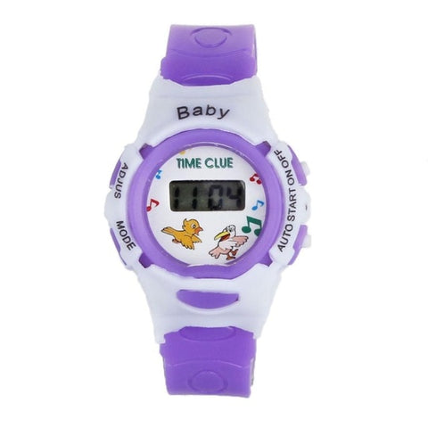 New children's indoor outdoor Required Baby Boy Girl Alarm Date Digital Multifunction Sport LED waterproof kid Wrist Watch  #D