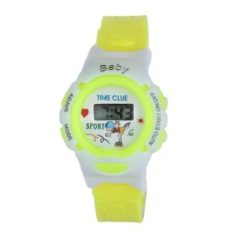 New children's indoor outdoor Required Baby Boy Girl Alarm Date Digital Multifunction Sport LED waterproof kid Wrist Watch  #D