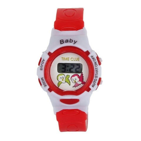 New children's indoor outdoor Required Baby Boy Girl Alarm Date Digital Multifunction Sport LED waterproof kid Wrist Watch  #D