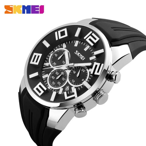 Watches Men Luxury Brand SKMEI Chronograph Men Sports Watches Waterproof Male Clock Quartz Men's Watch reloj hombre 2018