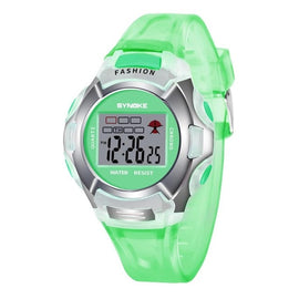 New Waterproof Children Watch Boys Girls LED Digital Sports Watches Plastic Kids Alarm Date Casual Watch Select Gift for kid #D