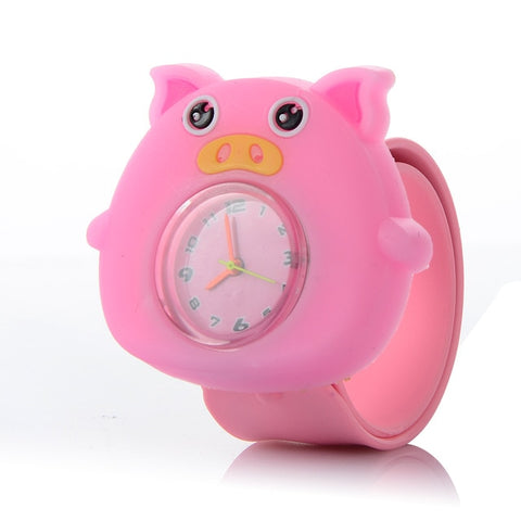 Relogio Infantil Cartoon 3D Animal Kids Watches Rubber Quartz Children's Watches for Girls Boys Cute Clock Reloj Relogio Montre