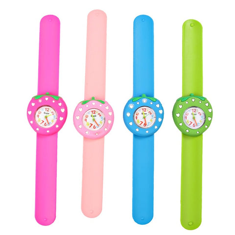 Relogio Infantil Cartoon 3D Animal Kids Watches Rubber Quartz Children's Watches for Girls Boys Cute Clock Reloj Relogio Montre