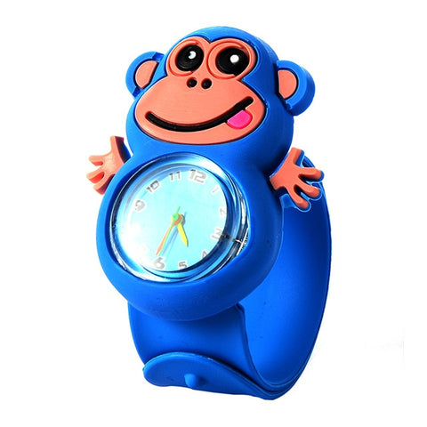 Relogio Infantil Cartoon 3D Animal Kids Watches Rubber Quartz Children's Watches for Girls Boys Cute Clock Reloj Relogio Montre