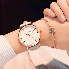 2018 Women's Watches Brand Luxury Fashion Ladies Dress Quartz Watch zegarek damski White Dial Wrist Watch for Women Bracelet New