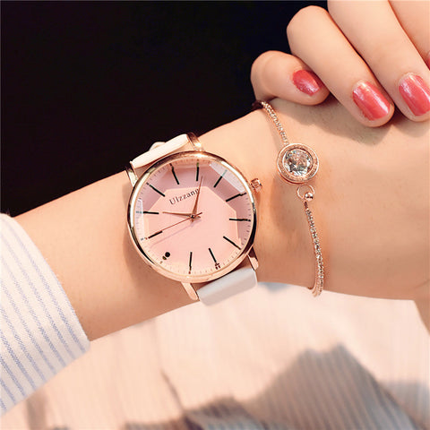 Luxury Pink Women Watches Female Wrist Watches relogios feminino Waterproof Ladies Watch Fashion Star Watch Clock zegarek damski