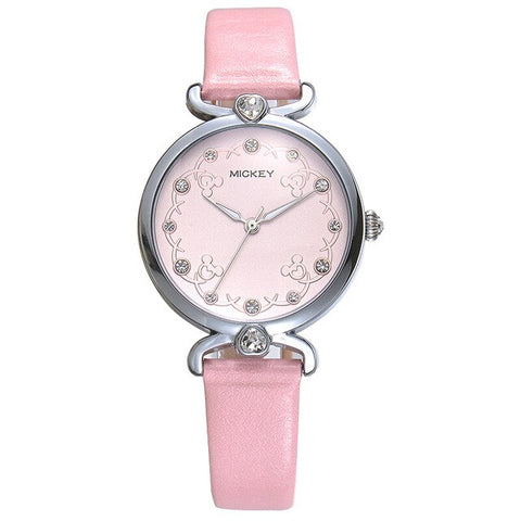 Disney Trendy Women's Watch Japan Quartz Analog Crystal Fashion Girl Watch Promotional Modern Style Gift Wrist Whatch MK-11105