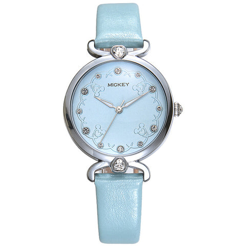 Disney Trendy Women's Watch Japan Quartz Analog Crystal Fashion Girl Watch Promotional Modern Style Gift Wrist Whatch MK-11105