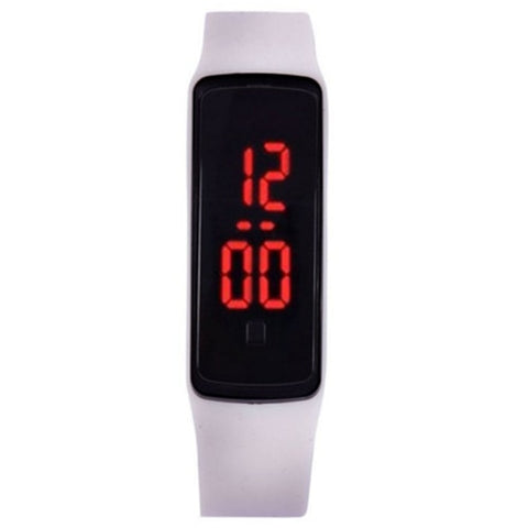 Tike toker,Fashion children's watches LED Digital Display watch kids Children's Students Silica Gel Sports Watch relogios Drop10