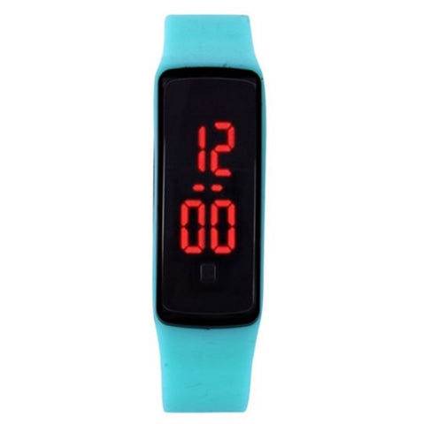 Tike toker,Fashion children's watches LED Digital Display watch kids Children's Students Silica Gel Sports Watch relogios Drop10