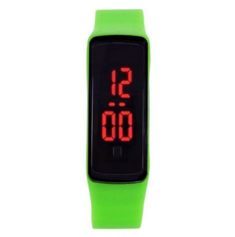 Tike toker,Fashion children's watches LED Digital Display watch kids Children's Students Silica Gel Sports Watch relogios Drop10