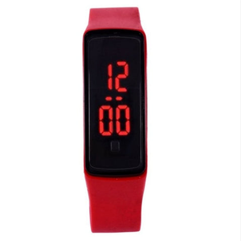 Tike toker,Fashion children's watches LED Digital Display watch kids Children's Students Silica Gel Sports Watch relogios Drop10