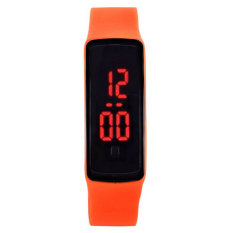 Tike toker,Fashion children's watches LED Digital Display watch kids Children's Students Silica Gel Sports Watch relogios Drop10