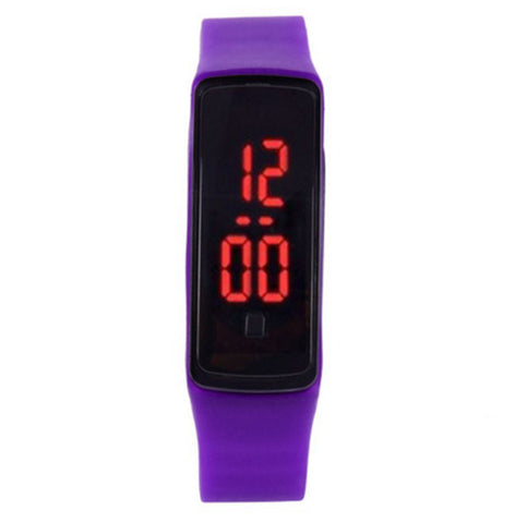 Tike toker,Fashion children's watches LED Digital Display watch kids Children's Students Silica Gel Sports Watch relogios Drop10