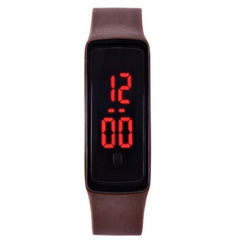 Tike toker,Fashion children's watches LED Digital Display watch kids Children's Students Silica Gel Sports Watch relogios Drop10