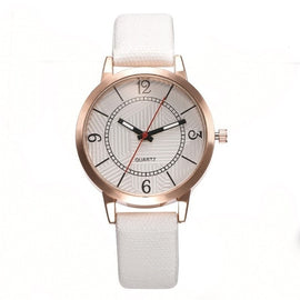 2019 Luxury Brand Women's Watch Simple Style Leather Band Quartz Watch Fashion Wristwatch Ladies Watches Clock For Women Relogio