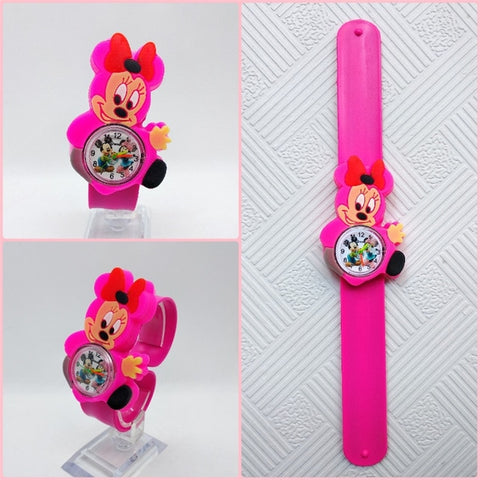 Relogio Infantil Cartoon 3D Life Waterproof Anime Kids Watches Rubber Quartz Children's Watch for Girls Boys Cute kid Clock Baby