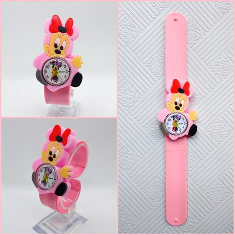 Relogio Infantil Cartoon 3D Life Waterproof Anime Kids Watches Rubber Quartz Children's Watch for Girls Boys Cute kid Clock Baby