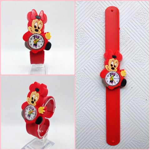 Relogio Infantil Cartoon 3D Life Waterproof Anime Kids Watches Rubber Quartz Children's Watch for Girls Boys Cute kid Clock Baby