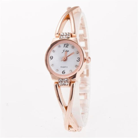 Bracelet Watch Women Fashion Luxury Designer Dress High Quality Stainless Steel Strap Silver Gold Rose Gold Quartz Wristwatch #W